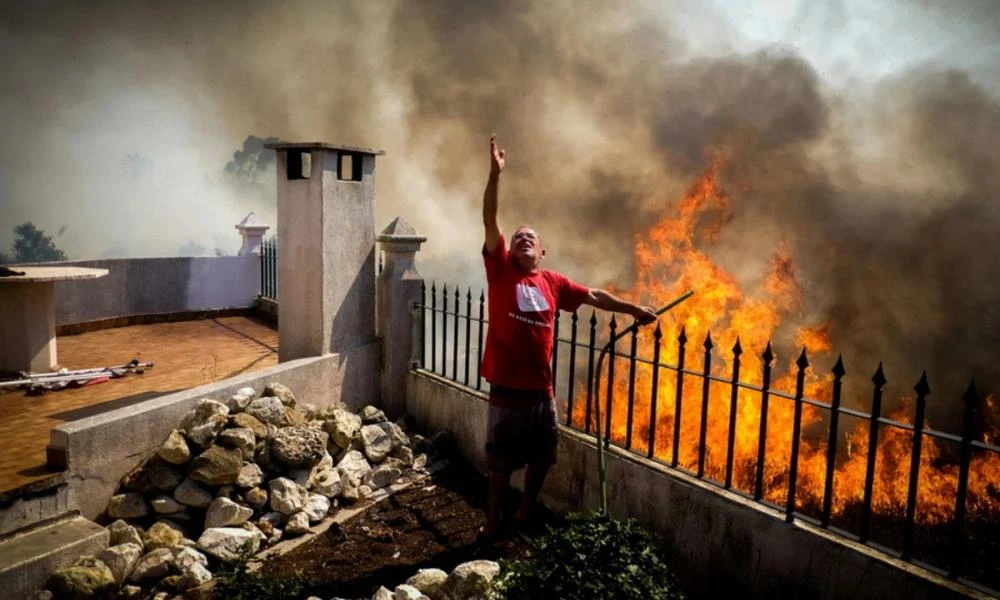 Στο "κόκκινο" Ισπανία και Πορτογαλία – Συναγερμός για πυρκαγιές